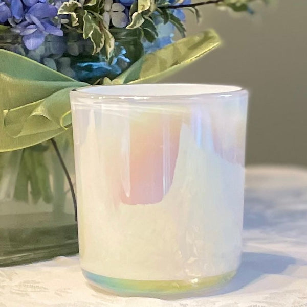 Double-wick Iridescent Pearl Lux
